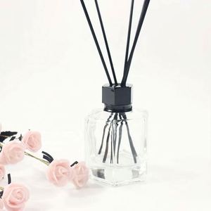 Bouteilles diffuseurs de parfum en verre dépoli mat décoratives pour la maison, vente en gros - Product Image 3