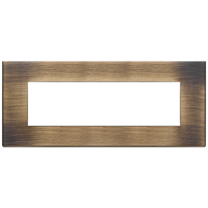 Placa de Puerta de Bronce Antiguo Cepillado, 21.7 cm de Largo, 9.3 cm de Ancho, 1.6 cm de Alto - Product Image 1