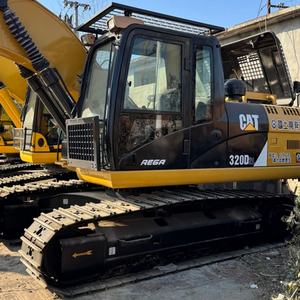 รถขุดไฮดรอลิกตีนตะขาบ Cat320D 20 ตัน ผลิตในญี่ปุ่น ชั่วโมงการทำงานต่ำ มาตรฐาน EPA/CE จัดส่งรวดเร็ว มอเตอร์หลัก เครื่องยนต์ PLC เกียร์ รุ่นปี 2024 - Product Image 3
