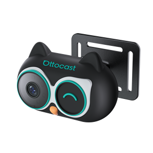 Ottocast อะแดปเตอร์ CarPlay ไร้สายแบบพกพากล้องติดรถยนต์ที่นั่งด้านหลังสำหรับตรวจสอบสัตว์เลี้ยง - Product Image 1