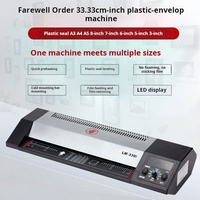 Plastifieuse de bureau pour usage domestique, plastifieuse universelle pour photos A4 A3, machine à presser les films