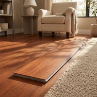 Panel VSPC, Piso LVT con Sistema de Click, Ecológico y Moderno, Capa de Desgaste de 0.3/0.5mm, Resistente al Agua, al Fuego y Antideslizante, Diseño Gráfico