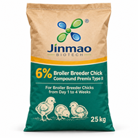 Additif Alimentaire 6% pour Poulets de Chair et Poulets Reproducteurs – Minéraux et Oligo-éléments Type II – Poudre Alimentaire pour Volailles et Animaux – Favorise la Nutrition