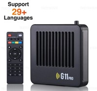 جهاز ألعاب G11 Pro مع ذاكرة داخلية 256 جيجابايت يحتوي على أكثر من 60000 لعبة قديمة، يدعم وحدة تحكم لاسلكية 2.4 جيجاهرتز، وصندوق ألعاب بدقة 4K عالية الوضوح متوافق مع ألعاب PS1