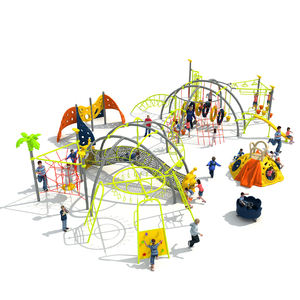 หลักสูตรเชือกกลางแจ้งอเนกประสงค์สำหรับเด็กอายุ3-12ปีเพื่อสุขภาพและเป็นมิตรกับสิ่งแวดล้อมแบรนด์สนุก5-15คนความจุ - Product Image 1