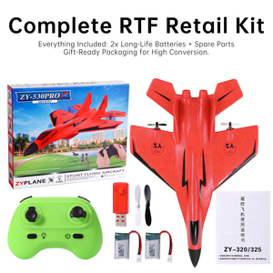 Avion RC ZY-320 RTF 2.4G 2CH en mousse EPP pour débutants, planeur télécommandé durable pour le commerce électronique transfrontalier - Product Image 6