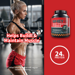 Poudre <span class=keywords><strong>de</strong></span> protéines <span class=keywords><strong>de</strong></span> lactosérum 100% - Meilleur complément post-entraînement pour hommes - Efficace pour la <span class=keywords><strong>prise</strong></span> <span class=keywords><strong>de</strong></span> poids - Product Image 2