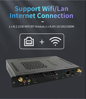 Mini PC JWIPC S084 Intel Tiger Lake-U AX210 WiFi6 à trois écrans, 11e génération, 4,70 GHz, Barebone, intégré, stock Linux, métal, Iris Xe