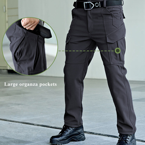 Windproof không thấm nước cưỡi chụp Motocross Đi Bộ Đường Dài Chiến Thuật ngụy trang quần người đàn ông vận chuyển hàng hóa quần quần - Product Image 1