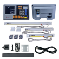 Kit de lecteur numérique CNC 2 axes haute précision avec affichage numérique et règle linéaire pour fraiseuse verticale - Offre Spéciale