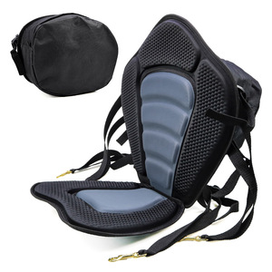 Inflatable Chair Thickened Inflatable SUP Chair Stadium Back Waterproof Kayak Seat Cushion Seat With Storage Bag For Kayaking Fishing