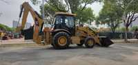 Cat 420F Backhoe Loader Jepang Asli 4WD Wheel Backhoe Loader untuk Pekerjaan Konstruksi Retroexcavadora CAT 420F