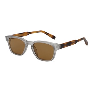 Gafas de Sol Cuadradas Unisex de Moda, Protección Anti-UV400, Montura de Acetato con Inserto de Metal Transparente y PC, para Hombre y Mujer - Product Image 6