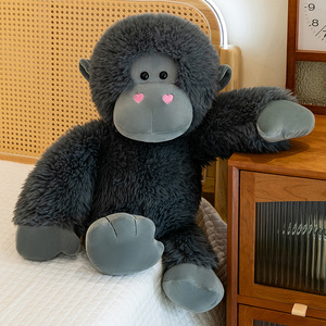 Cojín de Peluche de Gorila Grande Famoso en Internet con Relleno de Algodón PP, Juguete de Peluche Súper Suave para Dormir para Niños - Product Image 2