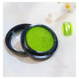 Nail Green Mirror Powder Trauben pigment pulver für Nail Art Nail Zubehör