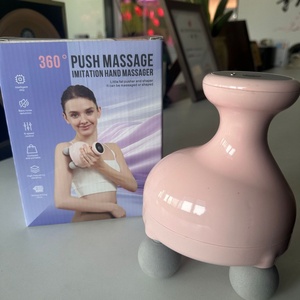 Household Handheld Multi-function Electric Four-<b>head</b> <b>Massager</b> Musical Function USB Powered Body Massage Fat Burning Waist - Product Image 6