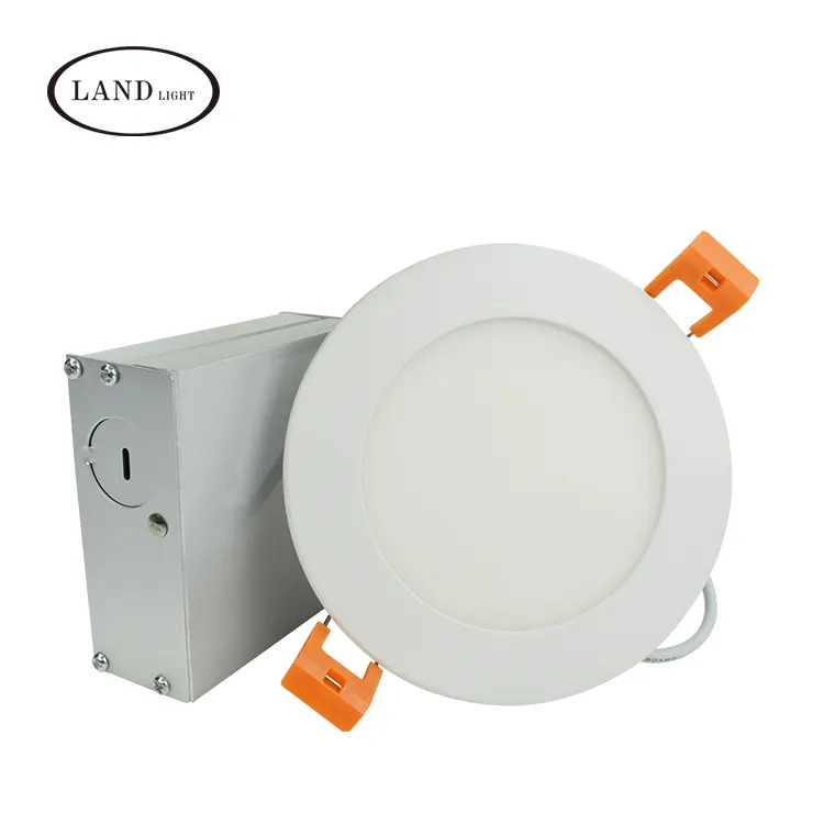 Plafonnier Led ultramince encastrable pour le plafond, avec jonction, éclairage d'intérieur, luminaire de plafond, lumière à intensité élevée, 4 pouces, idéal pour l'europe du nord