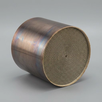 Filtre monolithique en acier inoxydable durable SC DPF Euro V pour traitement des gaz d'échappement des moteurs diesel, à enroulement spiralé, ajustement universel
