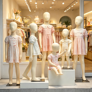 Maniquí de Espuma Ajustable para Niños de 3 a 24 Meses, Maniquí de Cuerpo Completo para Niños, Maniquí para Niños Pequeños, Modelos Infantiles - Product Image 2