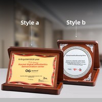 Médailles et Plaques d'Authentification Pliables en Bois avec Logo Personnalisé - Commandes Commémoratives d'Honneur Haut de Gamme en provenance de Chine