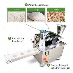 Machine à raviolis électrique Rh-Xbz80 pour la fabrication de boulettes de crevettes, de maiou, de manti, de pierogi et de 2200 boulettes Guyza pour la famille - Product Image 5