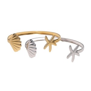 Pulsera de acero inoxidable impermeable y antideslustre para mujer, estilo europeo y estadounidense, de alta gama, que no se desvanece, estilo Cold Wind. - Product Image 5