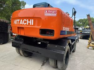 Excavadora de Ruedas, Excavadora de Ruedas Usada Hitachi Ex100WD, Excavadora de Ruedas Hitachi ex100wd ex160wd - Product Image 2