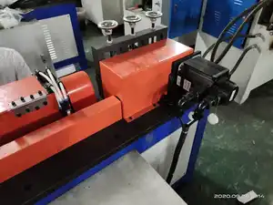 Máquina alisadora y cortadora de alambre metálico de acero CNC, máquina alisadora y cortadora de alambre de acero