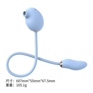 <span class=keywords><strong>Vibrator</strong></span> Penghisap Puting Wanita Stimulator G-Spot dan Klitoris Ganda, Dapat Diisi Ulang, Silikon Kelas Medis, Tahan Air, 10 Frekuensi - Product Image 6