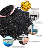 Charbon actif granulaire de coque de noix de coco de qualité industrielle pour la purification du gaz, adsorption de l'iode