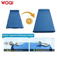 Matelas de couchage auto-gonflant en mousse à mémoire de forme WOQI pour le camping en voiture, mousse à mémoire de forme imperméable, tissu 30D, pour voiture/tente/SUV