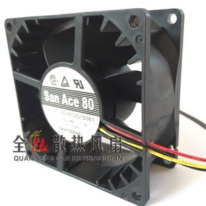 ซันโย ซันเอซ 80 80 มม. 12V 1.1A พัดลมระบายความร้อน 4 พิน PWM สำหรับเมนบอร์ดเซิร์ฟเวอร์ - Product Image 1