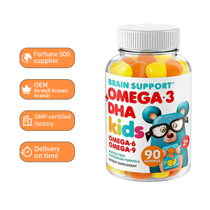 Gummies <span class=keywords><strong>Omega</strong></span> <span class=keywords><strong>3</strong></span> DHA très demandées, gummies DHA pour enfants - Product Image 1