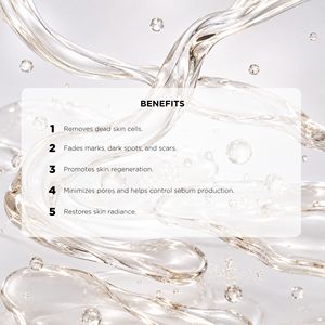 UNICSKIN Sérum Visage Chimique 20% 30ml Exfoliant à l'Acide Glycolique Élimine les Cellules Mortes Améliore les Marques Taches Brunes Cicatrices pour Femmes - Product Image 5