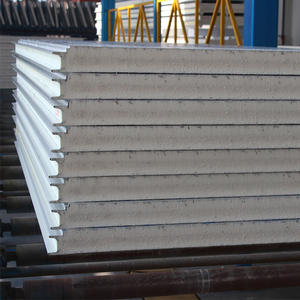 50mm 75mm <span class=keywords><strong>80mm</strong></span> 100mm 120mm 150mm couleur acier isolation mur pu <span class=keywords><strong>polyuréthane</strong></span> panneau sandwich - Product Image 1