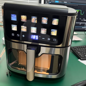 Friggitrice ad Aria Elettrica Multifunzione Grande da 8L, 10L, 12L in Acciaio Inossidabile, Forno Digitale per Frittura ad Aria da 8-12 Litri - Product Image 2