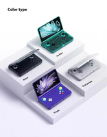 Console de Jeu Rétro Retroid Pocket Flip2 Android 13 Écran OLED Non-Tactile de 5,5 Pouces Lecteur Portable Batterie de 5500 mAh