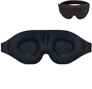 Masque de sommeil en mousse 3D profilé, occultant, personnalisé, réglable, pour voyage, vente en gros - Product Image 1