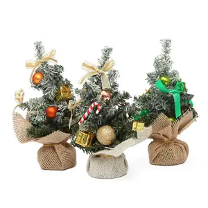 Kerst Taart Decoratie Topper Mini Boom Thuis Tafeldecoraties Kerstmis Leveringen Voor Kerst Tafel Decoratie