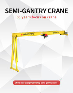 رافعة جالوت نصف متنقلة لضبط الارتفاع رافعة نصف جسرية أحادية العارضة 2 طن 3 طن 5 طن للبيع - Product Image 5