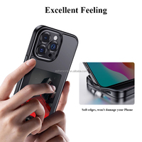 Étui de téléphone portable antichoc en TPU+PC avec écran couleur à encre NFC, motifs graphiques colorés, design de luxe pour DIY amusant