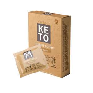 Lifeworth Keto Coffee Almendra Sabor Polvo instantáneo Sabor suave Nuez Sin azúcar Empaquetado en bolsa o caja - Product Image 3