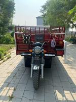 Nouveau tricycle de transport à benne basculante, design unique à 9 roues, capacité de charge lourde, moteur essence 350cc, usage industriel intensif