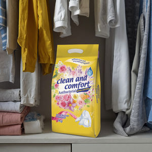 تنظيف فائق من شركة التصنيع الأصلية لطيف! 1 + سعر المصنع مسحوق غسيل صابون نظيف مريح على الملابس - Product Image 3