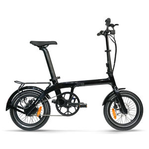 Stock DE LA UE RYD Aero 16 Ebike de carbono plegable T700 Marco de fibra de carbono Peso neto 14kg 250W 36V 6.8AH 16 pulgadas Rango de neumático 60km - Product Image 1