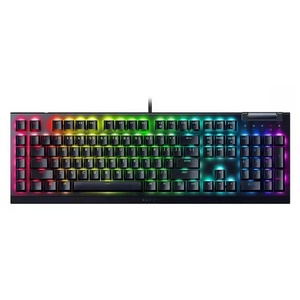 <span class=keywords><strong>Clavier</strong></span> de jeu filaire <span class=keywords><strong>Razer</strong></span> BlackWidow V4 X original, interface USB, <span class=keywords><strong>clavier</strong></span> mécanique de jeu, fabriqué en plastique, neuf pour une utilisation en jeu - Product Image 1