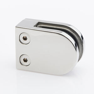 ตัวหนีบกระจกสแตนเลสเกรดพรีเมียม 180 องศา สำหรับ<span class=keywords><strong>ฉาก</strong></span><span class=keywords><strong>กั้น</strong></span><span class=keywords><strong>โค้ง</strong></span>ทางสถาปัตยกรรม ทนการกัดกร่อนระดับมารีน - Product Image 1