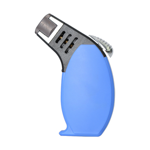 New Style Butane Gas Refill Custom Logos <b>Powerful</b> Slant <b>Torch</b> Lighter for Wholesale - Product Image 5