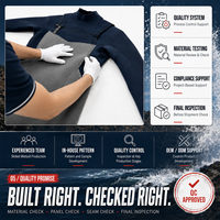 Combinaison de kitesurf pour homme sur mesure 5/3 mm à double fermeture éclair frontale, en néoprène extensible, avec coutures GBS et doublure à séchage rapide
