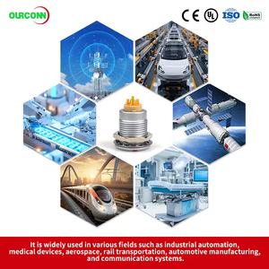 Connecteur Push-Pull 2/3/4/5/6/7/9 Broches, Prise Circulaire d'Aviation Sino, Connecteur de Câble Médical Compatible LEMOS 0B FGG EGG Série - Product Image 4
